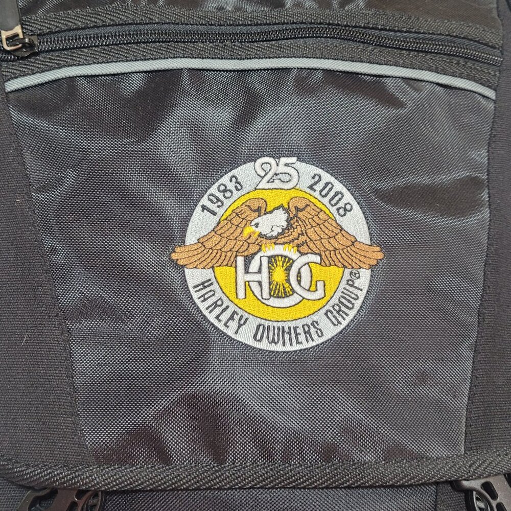 Harley Davidson HOG Biker Bag Satchel, New 25 yr anniversary